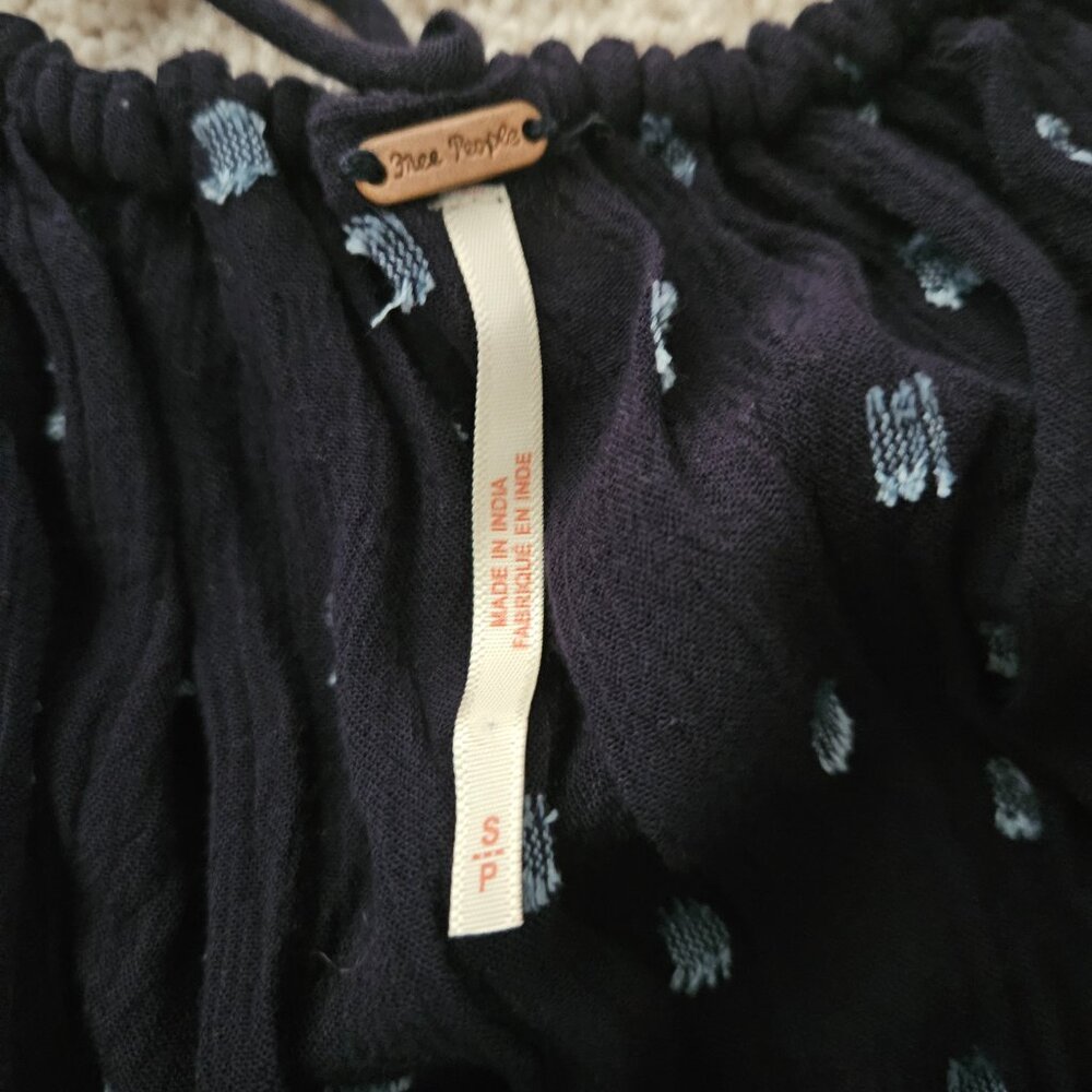 Free People Keepsake Patchwork Blouse - image 3